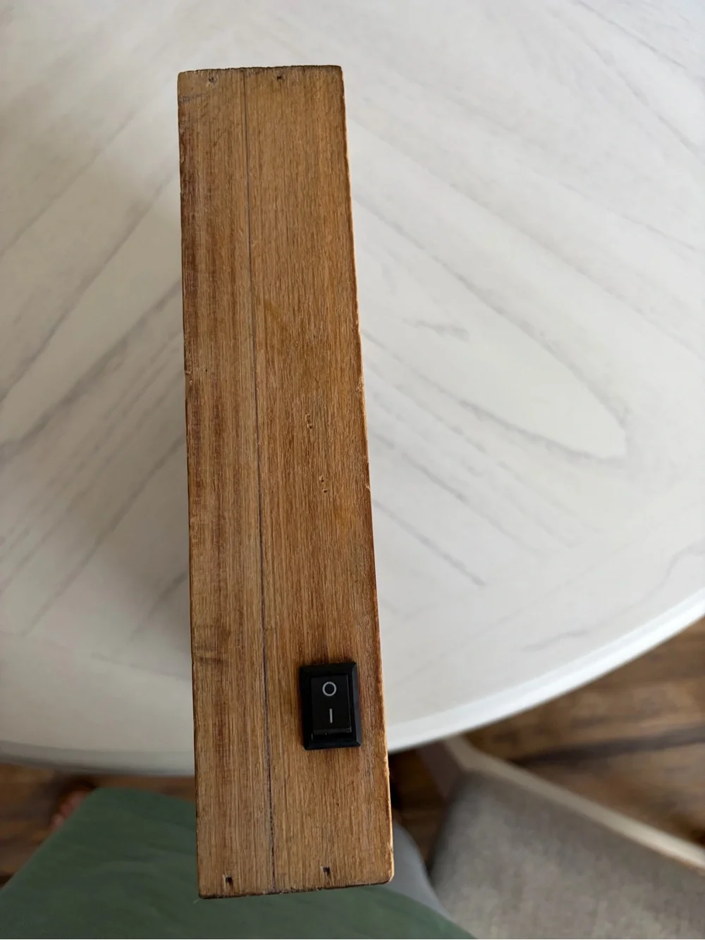 Rustic Wooden Photo Frame - Brown 